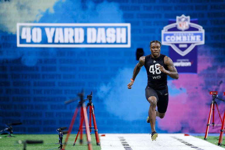 Top 40 times for 2020 NFL combine
