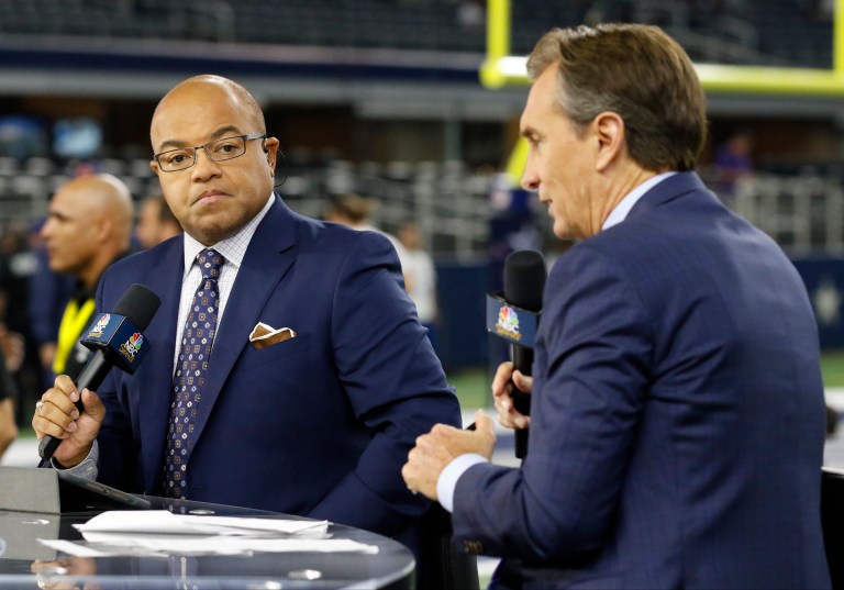 Mike Tirico, Chris Collinsworth, Melissa Stark set to broadcast Sunday Night Football