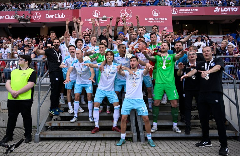 Which 2. Bundesliga teams have been promoted for the 2022-23 season?
