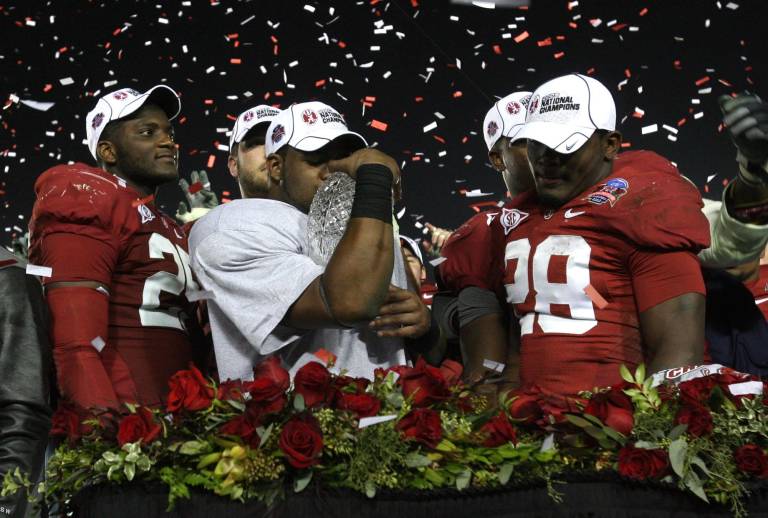 When was the last time Alabama played Texas?
