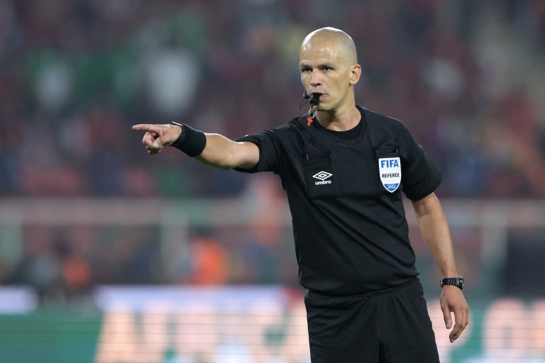 Who is the referee for France vs. Australia Group D match?