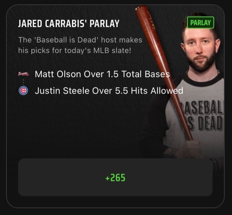 MLB Parlay Best Bets: Jared Carrabis’ MLB Parlay Picks on DraftKings Sportsbook for May 31