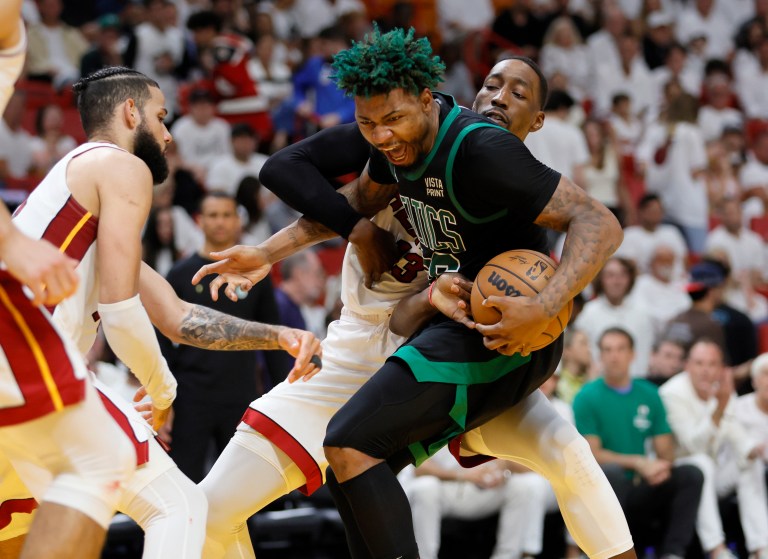 What channel is Celtics vs. Heat Game 4 on and what time does it start?