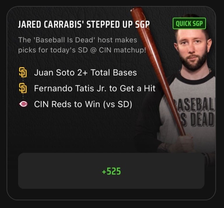 MLB SGP Best Bets: Jared Carrabis’ MLB Same Game Parlay Picks on DraftKings Sportsbook for June 30
