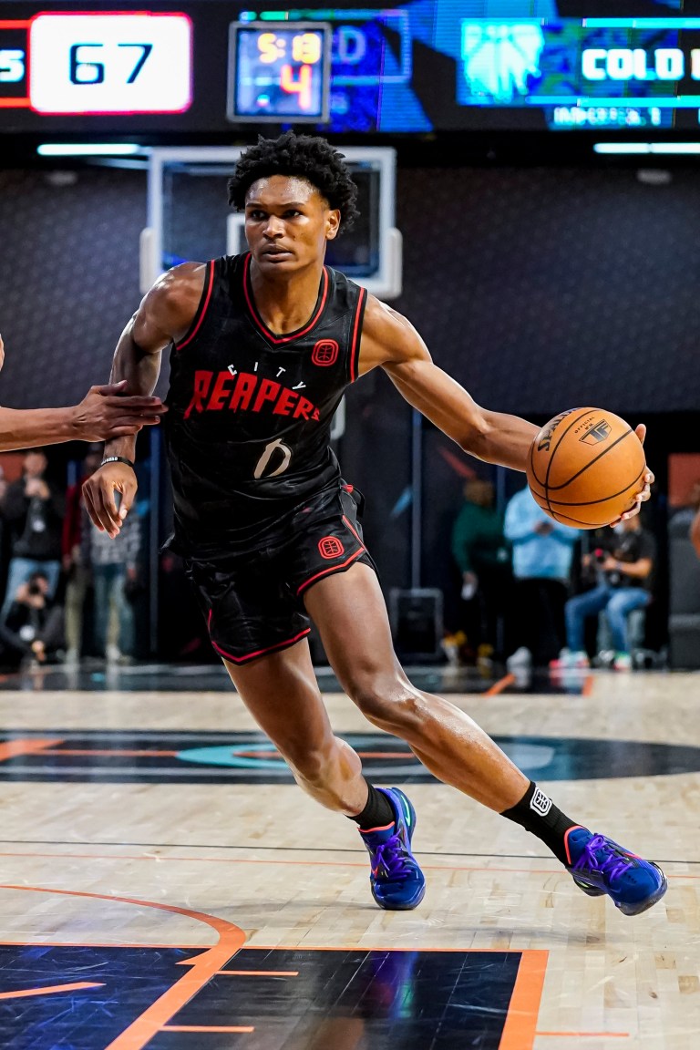 2023 NBA Draft scouting report for Overtime Elite G Ausar Thompson