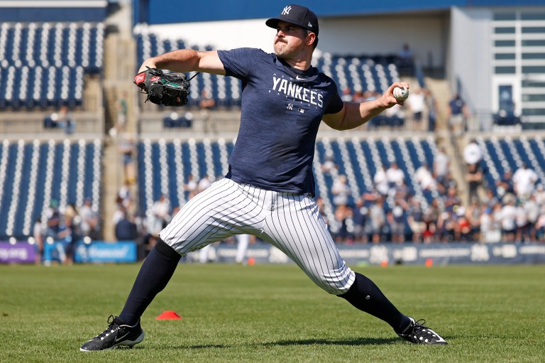 When will Carlos Rodon return to Yankees rotation this season?
