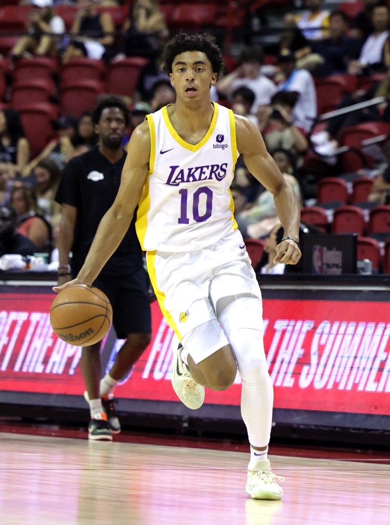 Pick against the spread, over/under for Lakers vs. Hornets in 2023 NBA Summer League