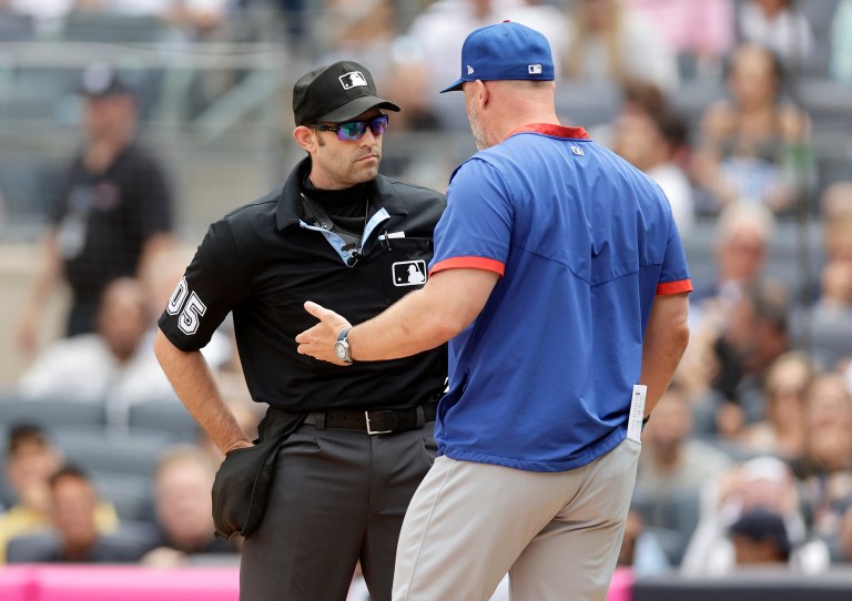 Cubs’ David Ross ejected after yelling, cursing at umpire day before All-Star break