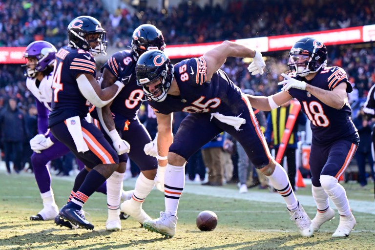 Who is the Bears starting tight end for fantasy football in 2023?