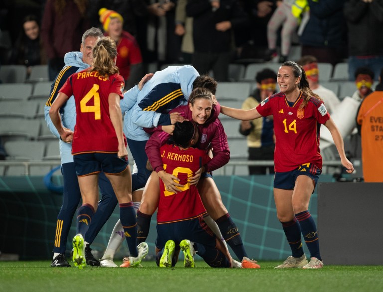 Who will Spain play in the 2023 World Cup final?