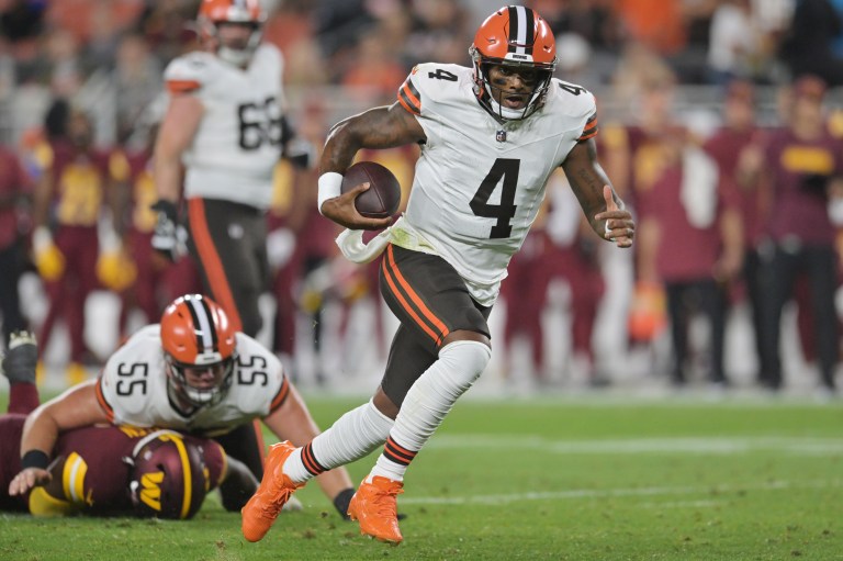 How does Deshaun Watson at QB for the Browns affect Harold Fannin Jr.’s, KC Concepcion’s fantasy football outlook?