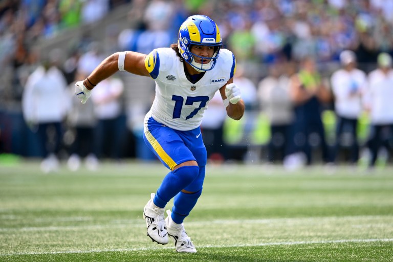 Rams WR Puka Nacua limited in practice Friday, listed as questionable but expected to play in Week 2 vs. 49ers