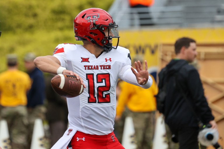 Texas Tech quarterback Tyler Shough breaks leg vs. West Virginia