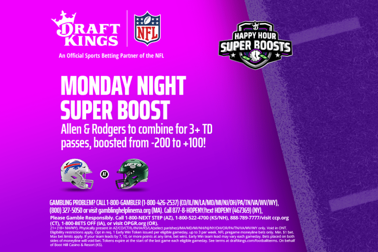 How to bet Saturday’s Happy Hour Super Boost on DraftKings Sportsbook