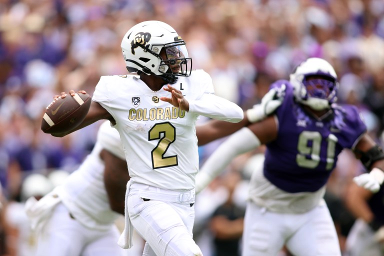 Shedeur Sanders dominates in first P5 game, will be on the draft radar the rest of the 2023 season
