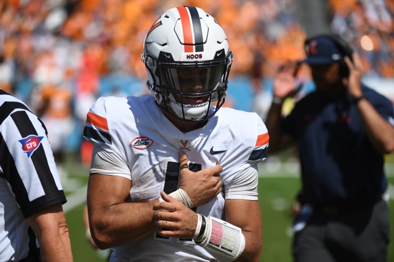 Virginia starting quarterback: Who will play vs. NC State for Cavaliers on Friday?