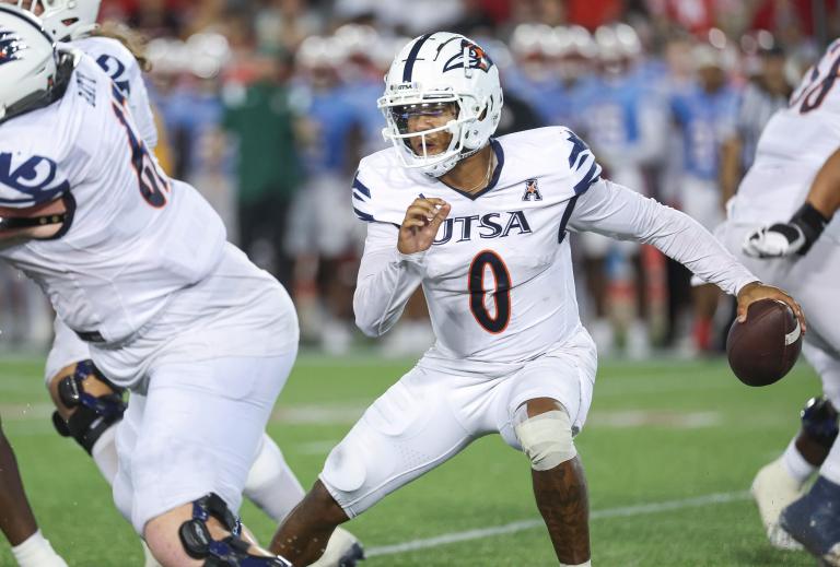 UTSA quarterback Frank Harris: Status vs. Army on Friday night