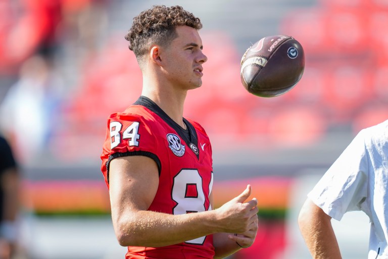 Georgia WR Ladd McConkey: Status for game vs. South Carolina on Saturday