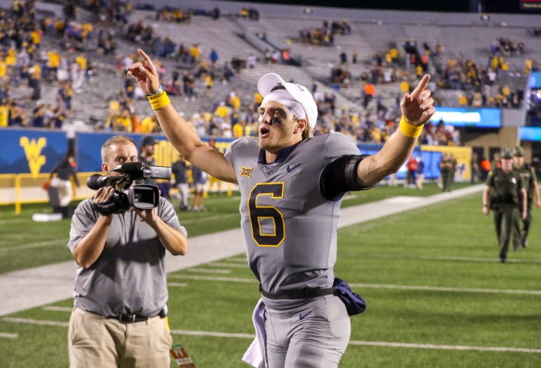 West Virginia Garrett Greene injury status vs. Texas Tech