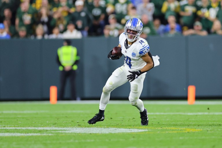 Lions WR Amon-Ra St. Brown listed as doubtful for Week 5 vs. Panthers