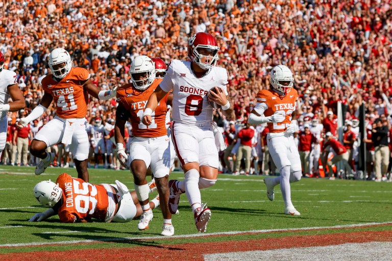 2023 CFP implications of No. 12 Oklahoma defeating No. 3 Texas in Red River Rivalry