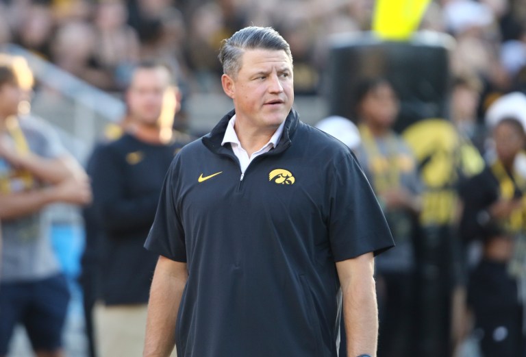 How does the Iowa-Minnesota total compare to the lowest totals in recent years?