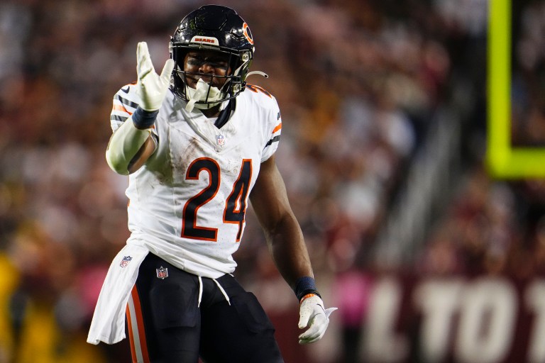 Khalil Herbert placed on injured reserve, out at least four weeks