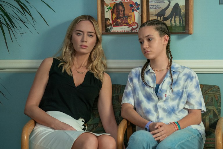 ‘Pain Hustlers’ exists past its prescription date with a story that wastes Emily Blunt’s performance