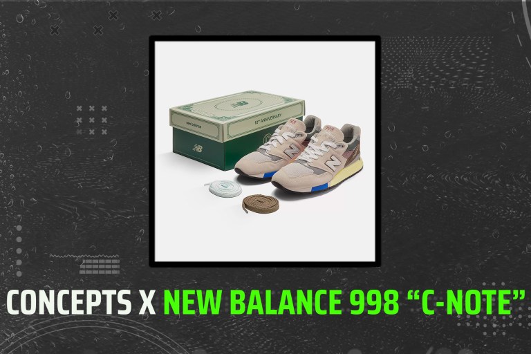 Concepts x New Balance MADE in USA 998 “C-Note”: Sneaker Release Date, Price, Where To Buy