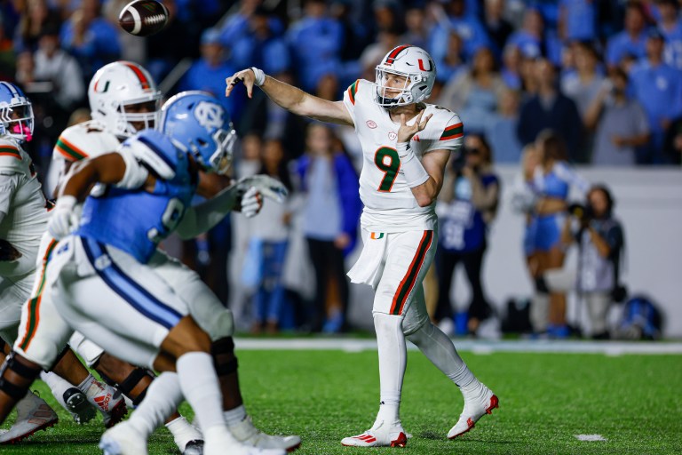 Miami quarterback Tyler Van Dyke: Will he play vs. Virginia on Saturday?