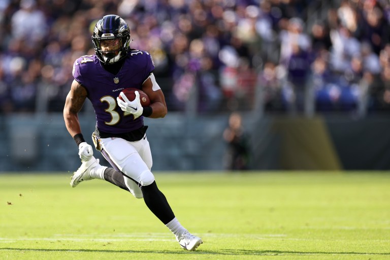 Keaton Mitchell worth waiver wire add to fantasy football lineups ahead of Week 11