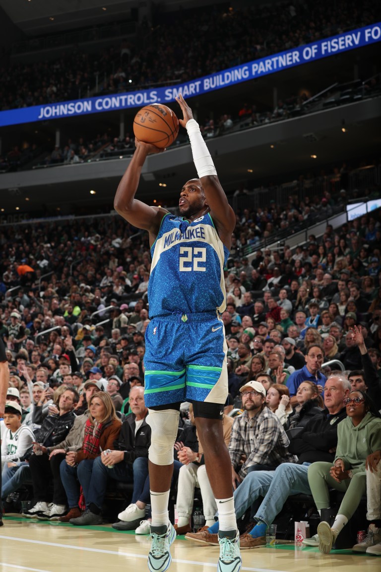 Bucks SG Khris Middleton out for Sunday’s game vs. Trail Blazers with Achilles injury