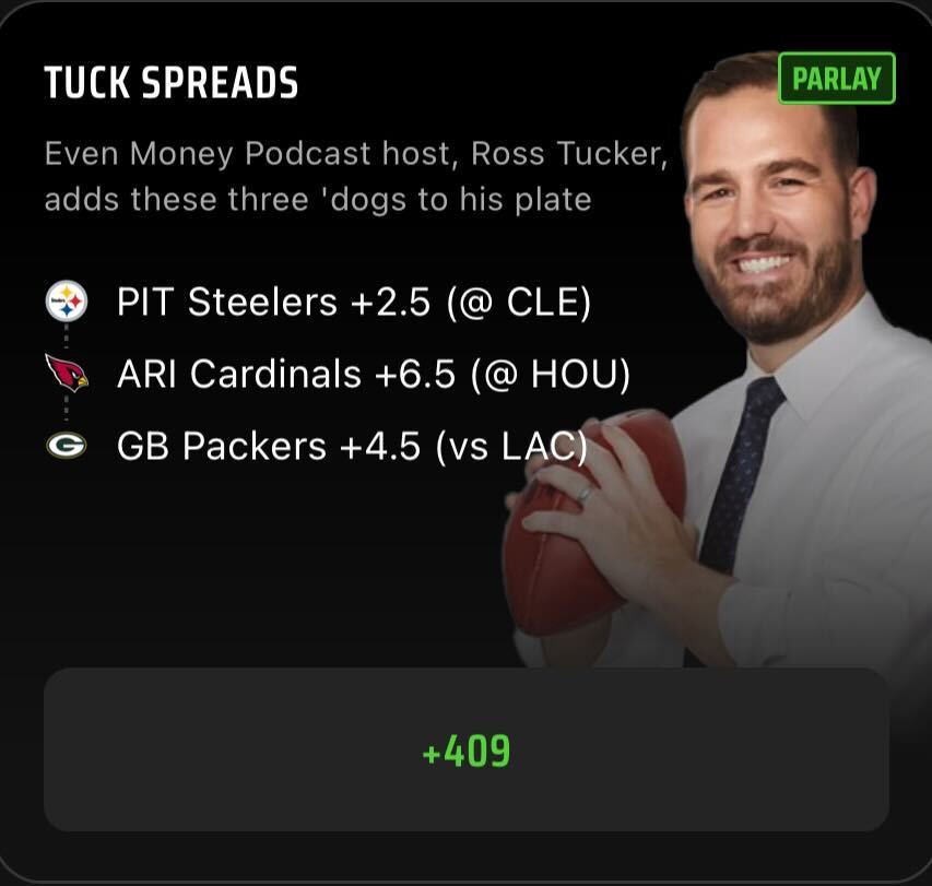 NFL Parlay Best Bets Today: Ross Tucker’s NFL Parlay Picks on DraftKings Sportsbook for Week 11