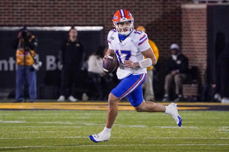 Who will start at quarterback for Florida vs. FSU with Graham Mertz injured?