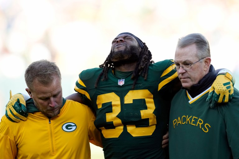 Packers RB Aaron Jones ruled OUT ahead of Week 13 vs. Chiefs