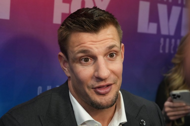 Why does Rob Gronkowski have a bowl game?