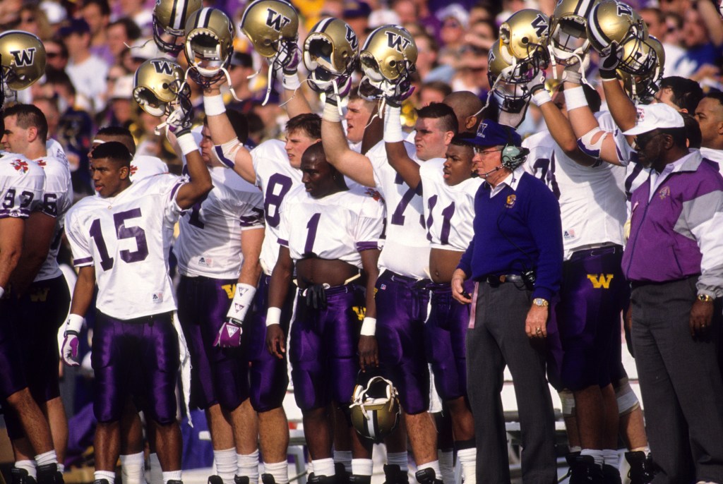 When was the last time Washington won the college football national championship?