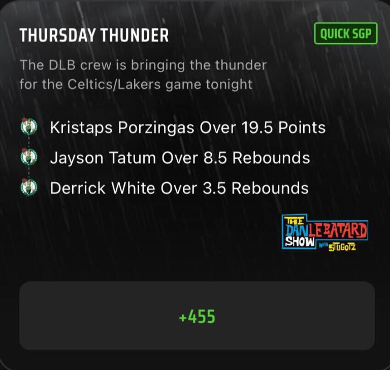 NBA SGP Best Bets Today: The Dan Le Batard Show Same Game Parlay Picks on DraftKings Sportsbook for February 1