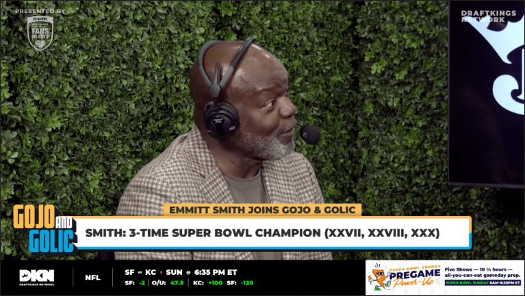 Emmitt Smith joins GoJo and Golic to talk about Cowboys, playing in multiple Super Bowls