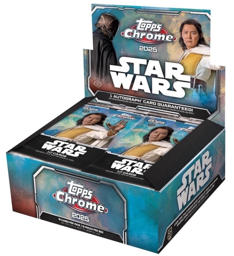 2025 Topps Chrome Star Wars: Complete Checklist, Parallels, Inserts & Autographs