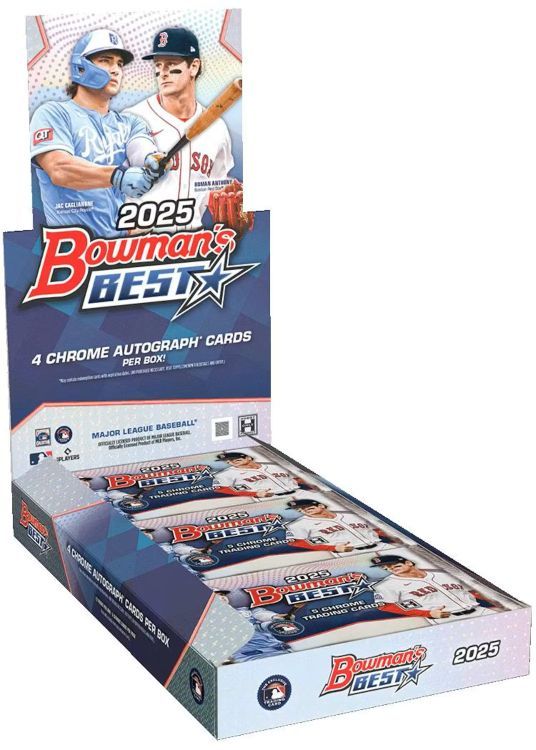2025 Bowman’s Best Baseball Cards: Release Date, Box Details, Autos and Checklist Info