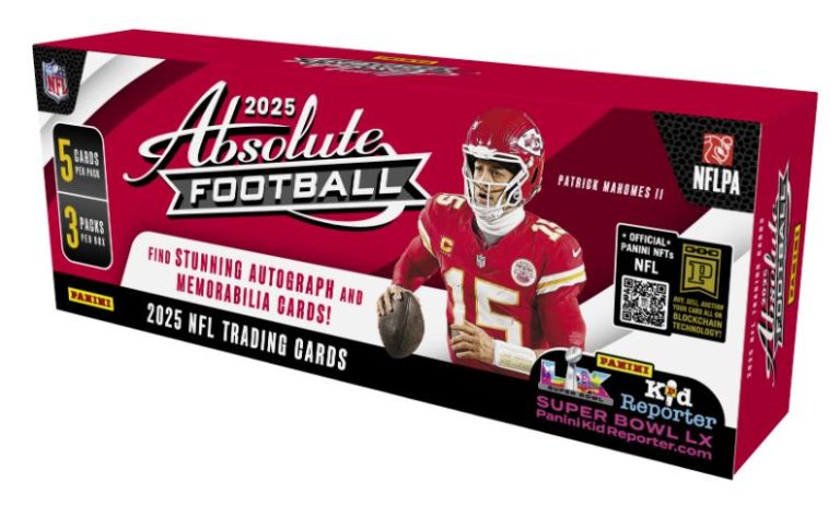 2025 Panini Absolute Football Hobby Box Release: Checklist, Hits & What to Expect