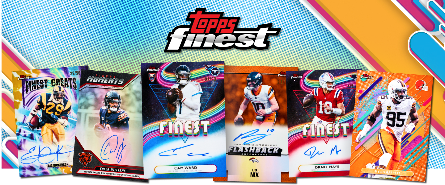 Topps Finest Football 2025 Preorder: Time, EQL & How to Buy