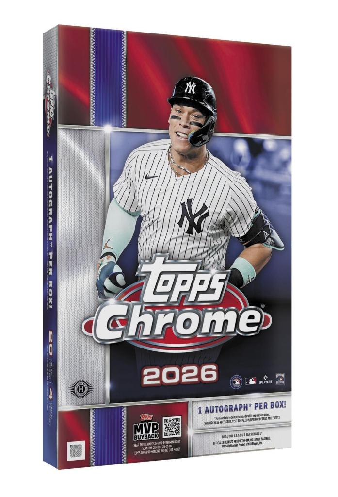 2026 Topps Chrome Baseball Checklist, Hobby Box Breakdown, Top Rookies, Parallels and Autographs