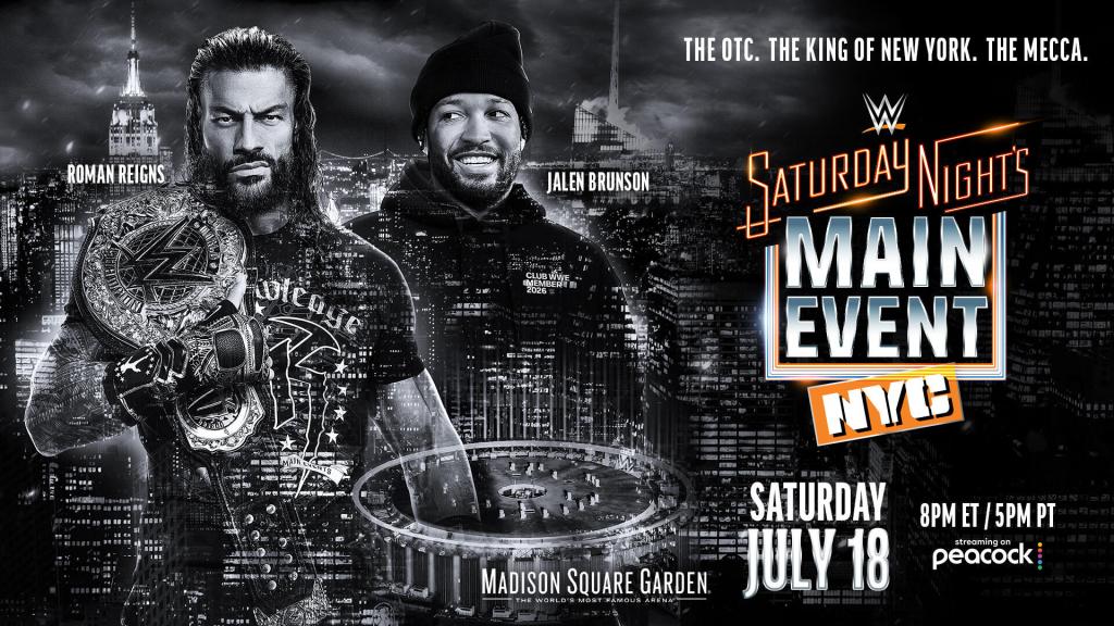 WWE Saturday Night’s Main Event NYC: Match Card, Start Time and How to Watch