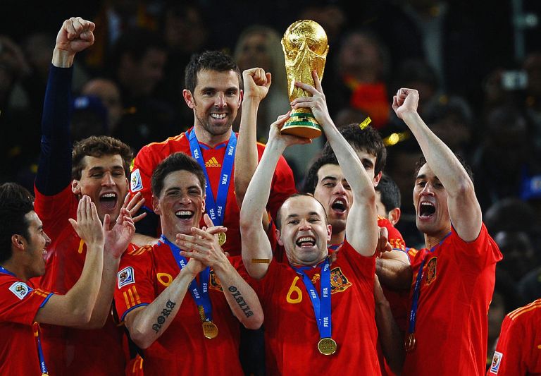 When was the last time Spain won the World Cup?