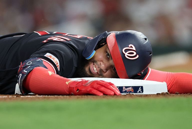 What happened to Luis Garcia Jr.? Live injury updates for Nationals vs. Braves on 7/31/26