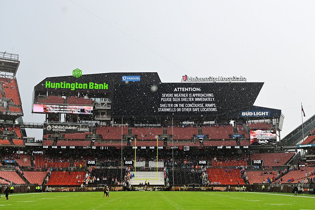 Bills vs. Browns game delayed due to severe weather Saturday 8/22/26