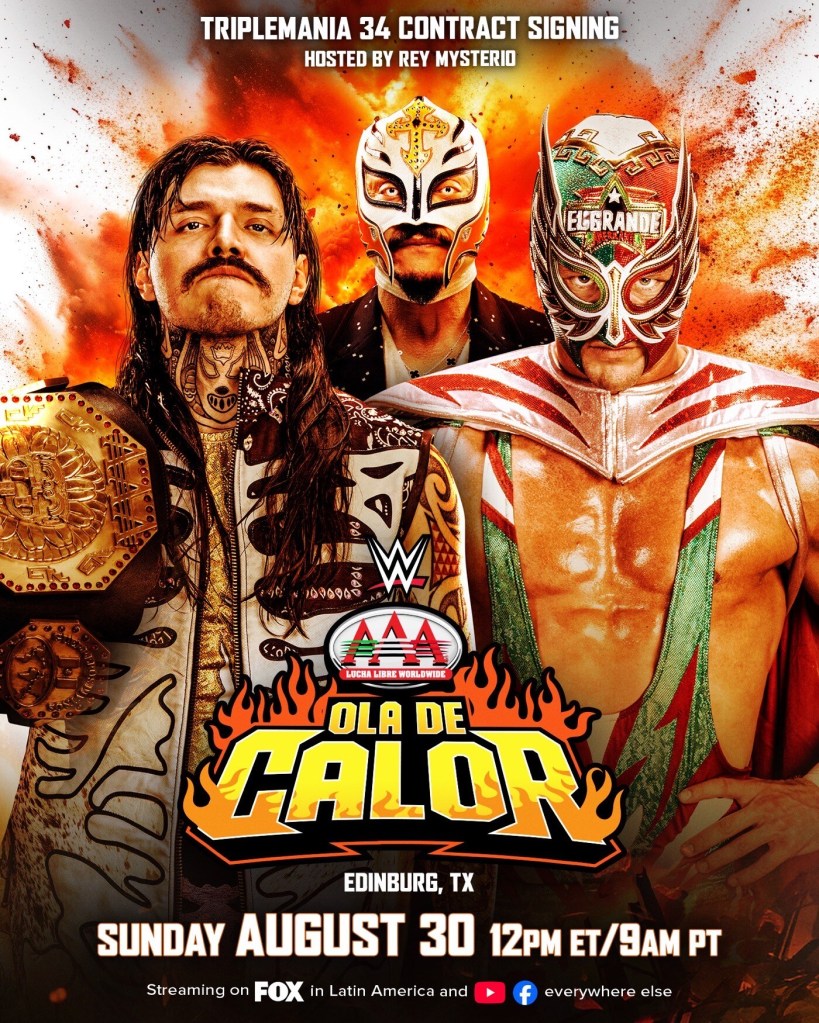 AAA Ola de Calor 2026: Match Card, Start Time and How to Watch