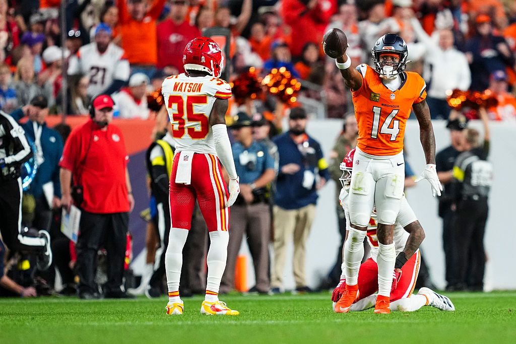 Courtland Sutton Receiving Yards Pick for Broncos vs. Chiefs